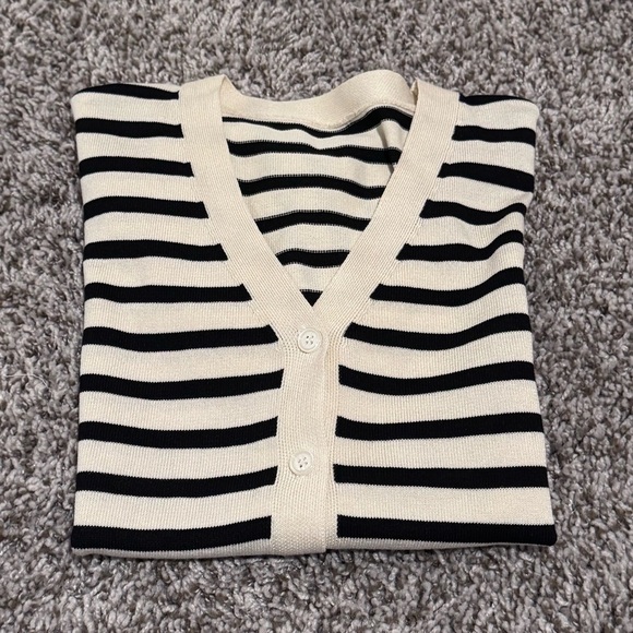 None Sweaters - Stripped Sweater